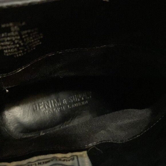 Ralph Lauren • Denim & Supply Mariella Leather Booties - Picture 8 of 9